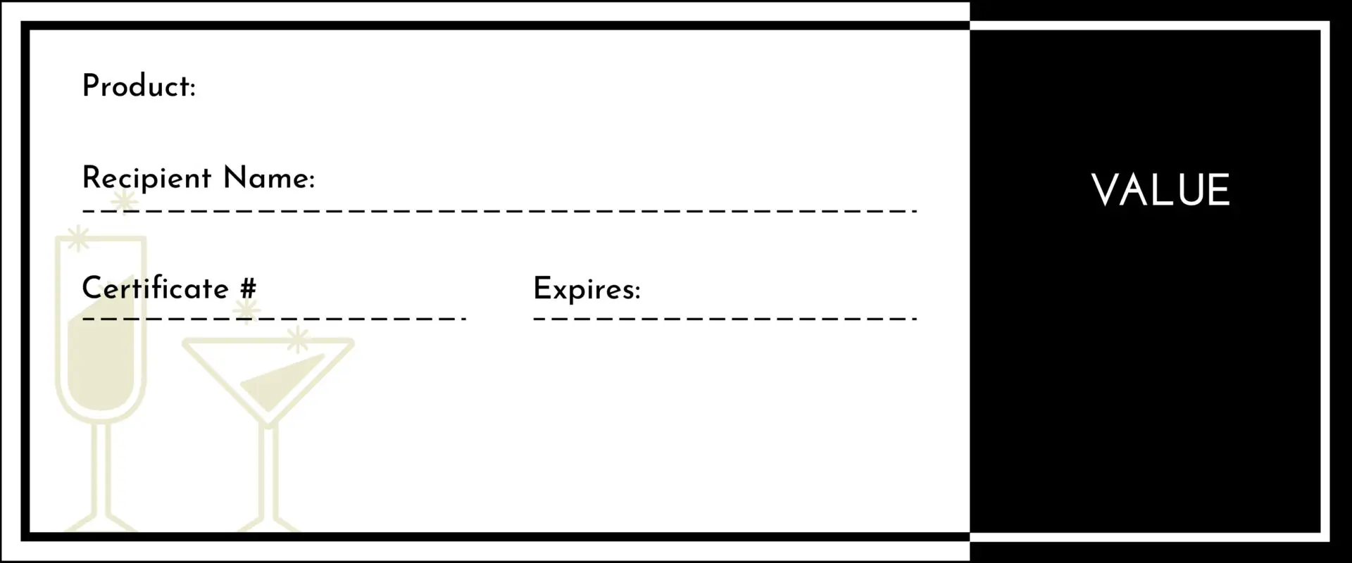 Image of a black and white card with dashed lines and the word 'Expires'.
