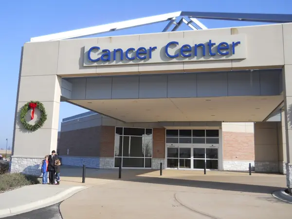 cancer center entrance